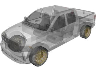 Dodge Ram 1500 (2013) 3D Model preview