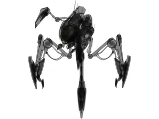 Titan Droid Robot Spider 3D Model preview