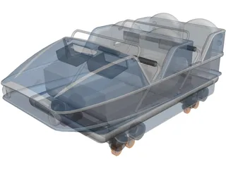 Cart 3D Model preview