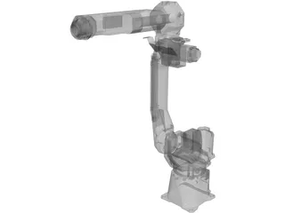 Fanuc M10ia Robot Arm 6-Axis 3D Model preview