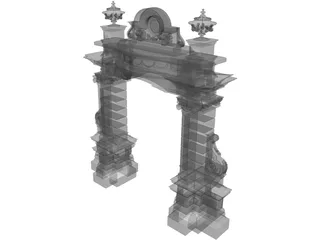 Arch 3D Model preview