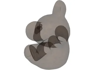 Teddy Bear 3D Model preview