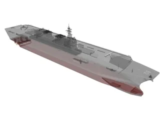 Hyuga-class Helicopter Destroyer 3D Model preview