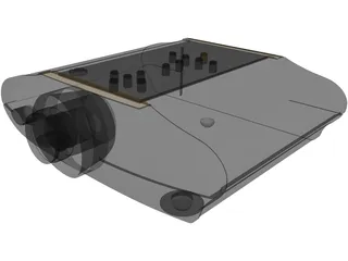 Projector 3D Model preview