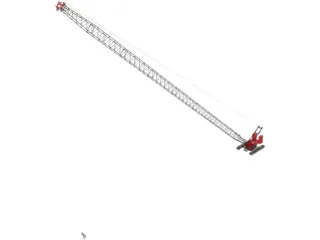 Manitowoc 999 Crawler Crane 3D Model preview