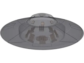 UFO 3D Model preview