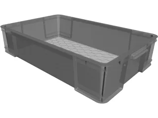 Storage Box 33 ltr 3D Model preview