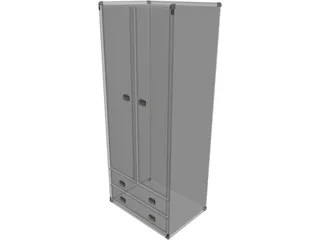 Dresser 3D Model preview