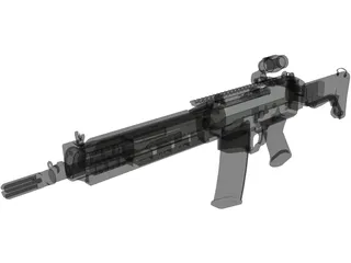 AK-5C Gun 3D Model preview