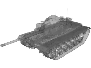 M48A5 Patton 3D Model preview
