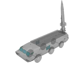 OTR-21 Tochka-U 3D Model preview