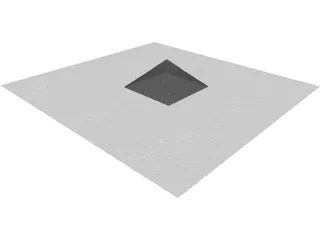 Pyramid 3D Model preview