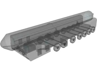 RT-2UTTKh Topol-M 3D Model preview