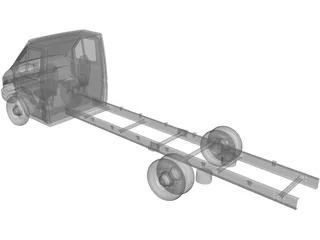 Iveco Daily 7.5t 3D Model preview