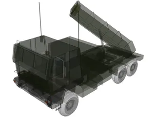 HIMARS 3D Model preview