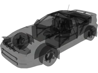 Toyota Celica GT4 WRC 3D Model preview