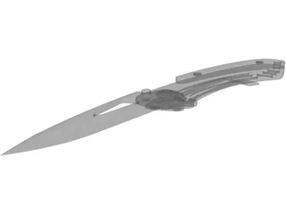 Boker Knife 3D Model preview