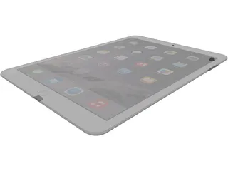 Apple iPad Air 2 3D Model preview