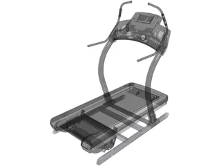 NordicTrack Treadmil 3D Model preview