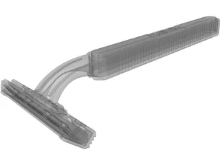 Gillette Razor 3D Model preview