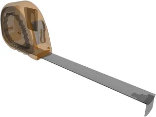 Measure Tape 3D Model preview