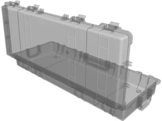 PE-1700 Weapon Pelican Case 3D Model preview