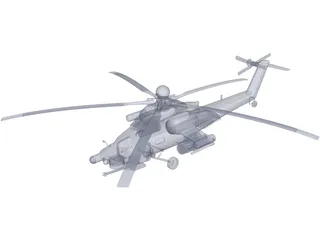 Mil Mi-28 Havoc 3D Model preview