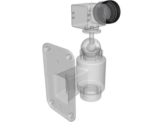 Security Camera 3D Model preview