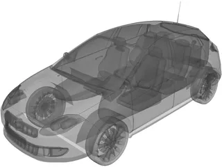Fiat Bravo (2011) 3D Model preview