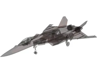 CFA-44 Nosferatu 3D Model preview