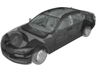 BMW 7-Series G11 (2016) 3D Model preview